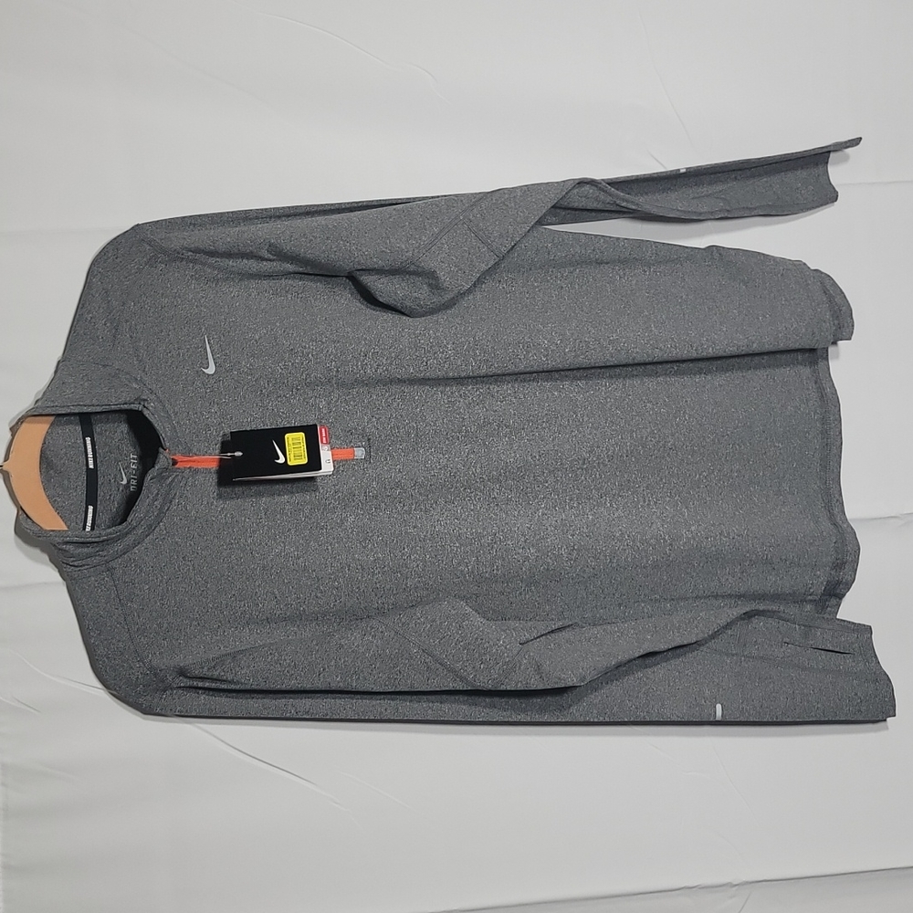 Nike Element L Dri-Fit Long Sleeve Running Shirt with thumb holes